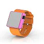 Cool Watch Saat - Pembe Edition - Turuncu Kayış Unisex Cool Watch Saat - Pembe Edition - Turuncu Kayış Unisex