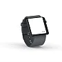 Cool Watch Saat - Siyah Edition - Gri Kayış Unisex