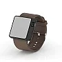 Cool Watch Saat - Siyah Edition - Kahverengi Kayış Unisex