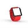 Cool Watch Saat - Siyah Edition - Kırmızı Kayış Unisex Cool Watch Saat - Siyah Edition - Kırmızı Kayış Unisex