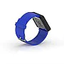 Cool Watch Saat - Siyah Edition - Mavi Kayış Unisex Cool Watch Saat - Siyah Edition - Mavi Kayış Unisex