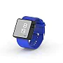 Cool Watch Saat - Siyah Edition - Mavi Kayış Unisex Cool Watch Saat - Siyah Edition - Mavi Kayış Unisex