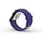 Cool Watch Saat - Siyah Edition - Mor Kayış Unisex