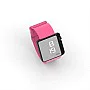 Cool Watch Saat - Siyah Edition - Pembe Kayış Unisex Cool Watch Saat - Siyah Edition - Pembe Kayış Unisex