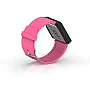 Cool Watch Saat - Siyah Edition - Pembe Kayış Unisex Cool Watch Saat - Siyah Edition - Pembe Kayış Unisex