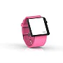 Cool Watch Saat - Siyah Edition - Pembe Kayış Unisex Cool Watch Saat - Siyah Edition - Pembe Kayış Unisex