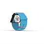Cool Watch Saat - Siyah Edition - Turkuaz Kayış Unisex Cool Watch Saat - Siyah Edition - Turkuaz Kayış Unisex
