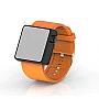 Cool Watch Saat - Siyah Edition - Turuncu Kayış Unisex Cool Watch Saat - Siyah Edition - Turuncu Kayış Unisex
