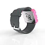 Cool Watch Saat - Pembe Led Kasa - Gri Kayış Unisex