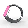 Cool Watch Saat - Pembe Led Kasa - Gri Kayış Unisex