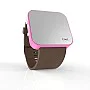 Cool Watch Saat - Pembe Led Kasa - Kahverengi Kayış Unisex Cool Watch Saat - Pembe Led Kasa - Kahverengi Kayış Unisex