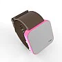 Cool Watch Saat - Pembe Led Kasa - Kahverengi Kayış Unisex Cool Watch Saat - Pembe Led Kasa - Kahverengi Kayış Unisex
