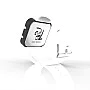 Cool Watch Saat - Siyah Led Kasa - Beyaz Kayış Unisex Cool Watch Saat - Siyah Led Kasa - Beyaz Kayış Unisex