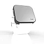 Cool Watch Saat - Siyah Led Kasa - Beyaz Kayış Unisex Cool Watch Saat - Siyah Led Kasa - Beyaz Kayış Unisex