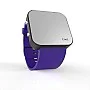 Cool Watch Saat - Siyah Led Kasa - Mor Kayış Unisex Cool Watch Saat - Siyah Led Kasa - Mor Kayış Unisex