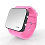 Cool Watch Saat - Siyah Led Kasa - Pembe Kayış Unisex