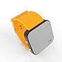 Cool Watch Saat - Siyah Led Kasa - Turuncu Kayış Unisex