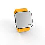 Cool Watch Saat - Siyah Led Kasa - Turuncu Kayış Unisex