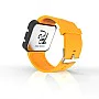 Cool Watch Saat - Siyah Led Kasa - Turuncu Kayış Unisex