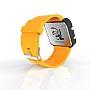 Cool Watch Saat - Siyah Led Kasa - Turuncu Kayış Unisex