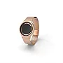 Cool Watch Saat - Rose Mat Kasa - Rose Kordon CooL Plus Unisex