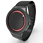 Cool Watch Saat - Siyah Mat Kasa Kırmızı Halka - Siyah Kordon CooL Plus Unisex Cool Watch Saat - Siyah Mat Kasa Kırmızı Halka - Siyah Kordon CooL Plus Unisex