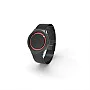 Cool Watch Saat - Siyah Mat Kasa Kırmızı Halka - Siyah Kordon CooL Plus Unisex Cool Watch Saat - Siyah Mat Kasa Kırmızı Halka - Siyah Kordon CooL Plus Unisex