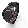 Cool Watch Saat - Siyah Mat Kasa Kırmızı Halka - Siyah Kordon CooL Plus Unisex Cool Watch Saat - Siyah Mat Kasa Kırmızı Halka - Siyah Kordon CooL Plus Unisex