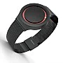 Cool Watch Saat - Siyah Mat Kasa Kırmızı Halka - Siyah Kordon CooL Plus Unisex Cool Watch Saat - Siyah Mat Kasa Kırmızı Halka - Siyah Kordon CooL Plus Unisex