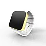 Cool Watch Saat - Gold Mat Dokunmatik Kasa - Beyaz Kayış Unisex Cool Watch Saat - Gold Mat Dokunmatik Kasa - Beyaz Kayış Unisex