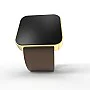 Cool Watch Saat - Gold Mat Dokunmatik Kasa - Kahverengi Kayış Unisex Cool Watch Saat - Gold Mat Dokunmatik Kasa - Kahverengi Kayış Unisex