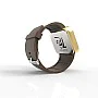 Cool Watch Saat - Gold Mat Dokunmatik Kasa - Kahverengi Kayış Unisex Cool Watch Saat - Gold Mat Dokunmatik Kasa - Kahverengi Kayış Unisex