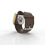 Cool Watch Saat - Gold Mat Dokunmatik Kasa - Kahverengi Kayış Unisex Cool Watch Saat - Gold Mat Dokunmatik Kasa - Kahverengi Kayış Unisex