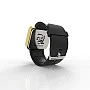 Cool Watch Saat - Gold Mat Dokunmatik Kasa - Siyah Kayış Unisex Cool Watch Saat - Gold Mat Dokunmatik Kasa - Siyah Kayış Unisex