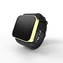 Cool Watch Saat - Gold Mat Dokunmatik Kasa - Siyah Kayış Unisex Cool Watch Saat - Gold Mat Dokunmatik Kasa - Siyah Kayış Unisex