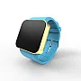 Cool Watch Saat - Gold Mat Dokunmatik Kasa - Turkuaz Kayış Unisex Cool Watch Saat - Gold Mat Dokunmatik Kasa - Turkuaz Kayış Unisex