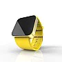 Cool Watch Saat - Gold Shiny Dokunmatik Kasa - Sarı Kayış Unisex Cool Watch Saat - Gold Shiny Dokunmatik Kasa - Sarı Kayış Unisex