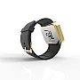 Cool Watch Saat - Gold Shiny Dokunmatik Kasa - Siyah Kayış Unisex Cool Watch Saat - Gold Shiny Dokunmatik Kasa - Siyah Kayış Unisex