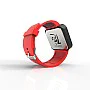 Cool Watch Saat - Siyah Mat Dokunmatik Kasa - Kırmızı Kayış Unisex Cool Watch Saat - Siyah Mat Dokunmatik Kasa - Kırmızı Kayış Unisex