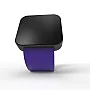 Cool Watch Saat - Siyah Mat Dokunmatik Kasa - Mor Kayış Unisex Cool Watch Saat - Siyah Mat Dokunmatik Kasa - Mor Kayış Unisex
