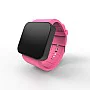 Cool Watch Saat - Siyah Mat Dokunmatik Kasa - Pembe Kayış Unisex Cool Watch Saat - Siyah Mat Dokunmatik Kasa - Pembe Kayış Unisex