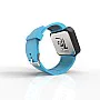 Cool Watch Saat - Siyah Mat Dokunmatik Kasa - Turkuaz Kayış Unisex Cool Watch Saat - Siyah Mat Dokunmatik Kasa - Turkuaz Kayış Unisex