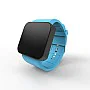 Cool Watch Saat - Siyah Mat Dokunmatik Kasa - Turkuaz Kayış Unisex Cool Watch Saat - Siyah Mat Dokunmatik Kasa - Turkuaz Kayış Unisex