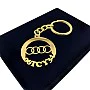 Kişiye Özel - Metal Audi - Gold Plaka Anahtarlık Gerçek Altın Kaplama Kişiye Özel - Metal Audi - Gold Plaka Anahtarlık Gerçek Altın Kaplama