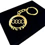 Kişiye Özel - Metal Audi - Gold Plaka Anahtarlık Gerçek Altın Kaplama Kişiye Özel - Metal Audi - Gold Plaka Anahtarlık Gerçek Altın Kaplama