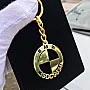 Kişiye Özel - Metal Bmw - Gold Plaka Anahtarlık Gerçek Altın Kaplama Kişiye Özel - Metal Bmw - Gold Plaka Anahtarlık Gerçek Altın Kaplama