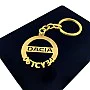 Kişiye Özel - Metal Dacia - Gold Plaka Anahtarlık Gerçek Altın Kaplama Kişiye Özel - Metal Dacia - Gold Plaka Anahtarlık Gerçek Altın Kaplama