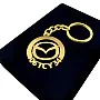 Kişiye Özel - Metal Mazda - Gold Plaka Anahtarlık Gerçek Altın Kaplama Kişiye Özel - Metal Mazda - Gold Plaka Anahtarlık Gerçek Altın Kaplama