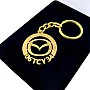 Kişiye Özel - Metal Mazda - Gold Plaka Anahtarlık Gerçek Altın Kaplama Kişiye Özel - Metal Mazda - Gold Plaka Anahtarlık Gerçek Altın Kaplama