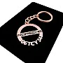 Kişiye Özel - Metal Porsche - Rose Plaka Anahtarlık Gerçek Altın Kaplama Kişiye Özel - Metal Porsche - Rose Plaka Anahtarlık Gerçek Altın Kaplama